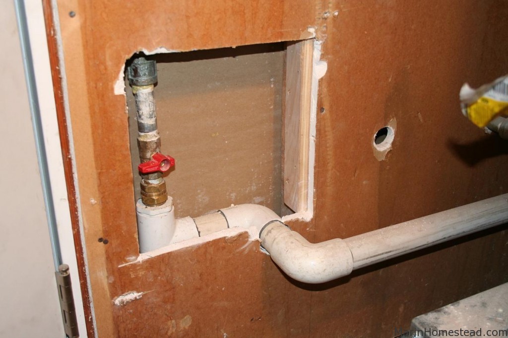 How to run a gas line to an Eichler kitchen island Marin Homestead