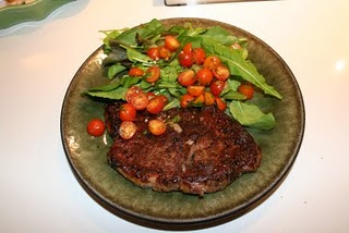 Jan Birnbaum’s Cowboy Steak with Tomato Relish