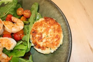 Chive Risotto Cakes