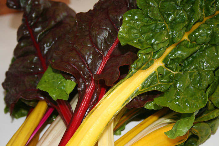 Sauteed Swiss Chard with Bacon