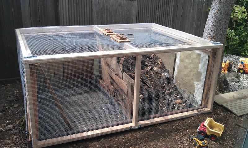 homemade rat proof compost bin that cost nothing