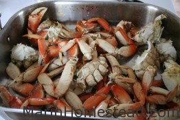 Garlic Roasted Crab and Truffle Noodles (Inspired by Thanh Long