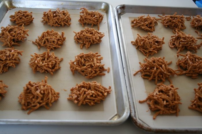 Butterscotch Bird s Nest Cookies Easter Or Springtime Treat Marin 
