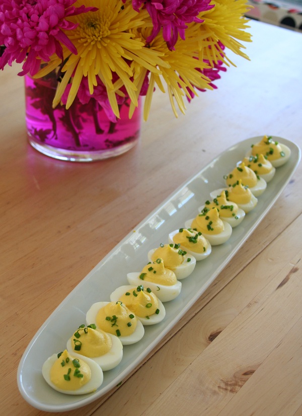 Truffle Deviled Eggs