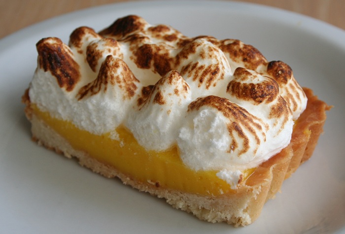 Meyer Lemon Curd Tart