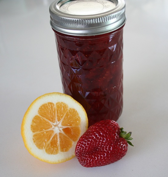 Strawberry Lemon Jam | Easy Jam Making Recipe Pictorial