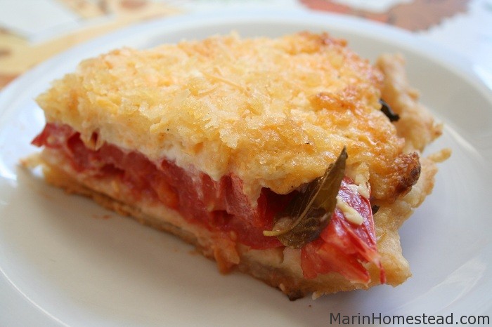 Tammy’s Fresh Tomato Pie or Gratin